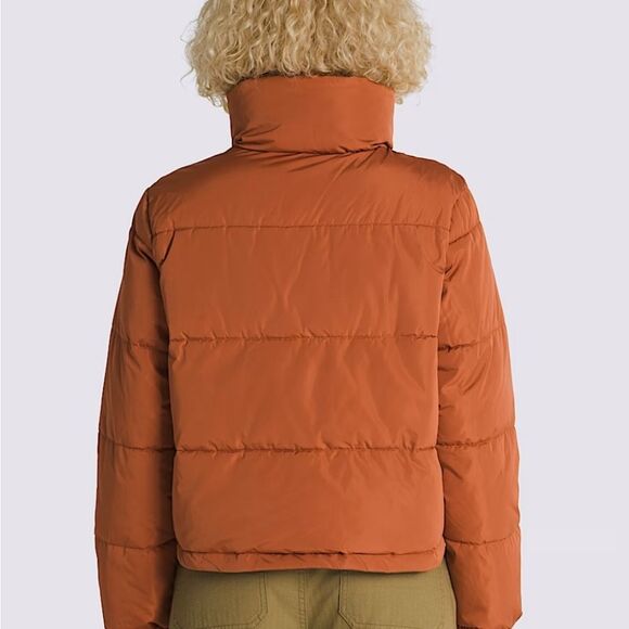 Vans Aubrey Primaloft Puffer Jacket- Auburn Orange - Picture 4 of 10